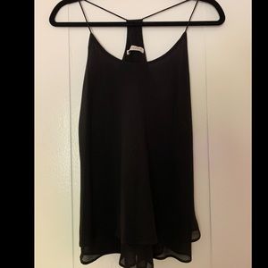 Black Racerback Tank